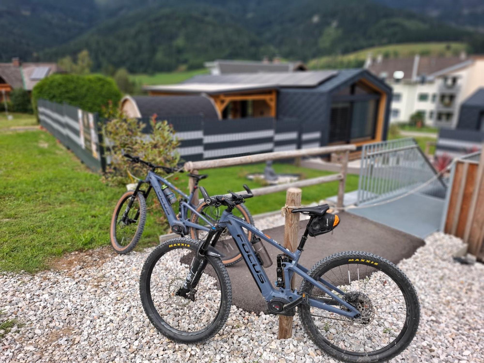 Chalet Stuhleckblick-Ferienhaus Direkt An Der Piste Und Mit Eigener Sauna シュピタール・アム・ゼンメリング エクステリア 写真
